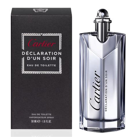 cartier declaration d'un soir eau de toilette 30 ml|cartier declaration 100ml.